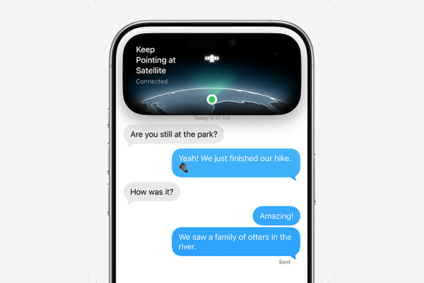 iPhone y el cielo como límite: Apple quiere que la conexión satelital sea parte de nuestra vida diaria
