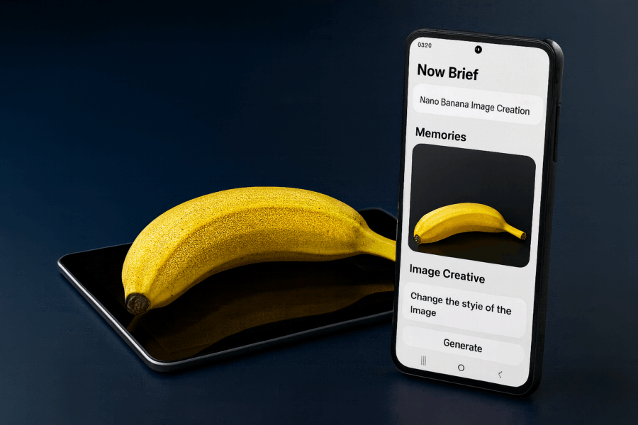 Samsung pone Nano Banana en Now Brief: creatividad accesible para tu día a día